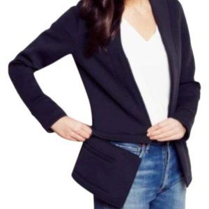 CAbi black knit convertible jacket